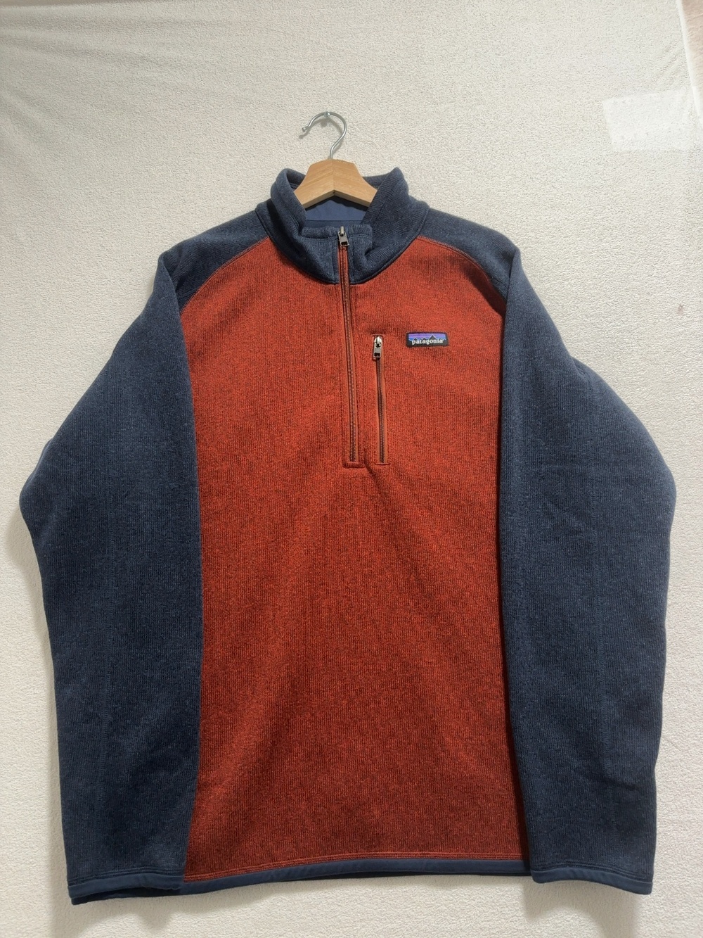 Patagonia Quarter Zip Two Tone Better Sweater